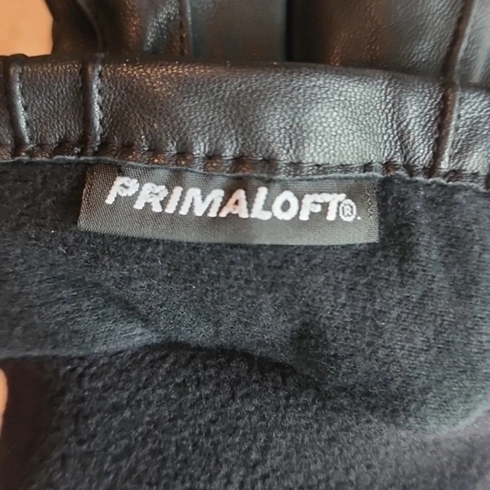 Primaloft leather gloves lg snowglory‎